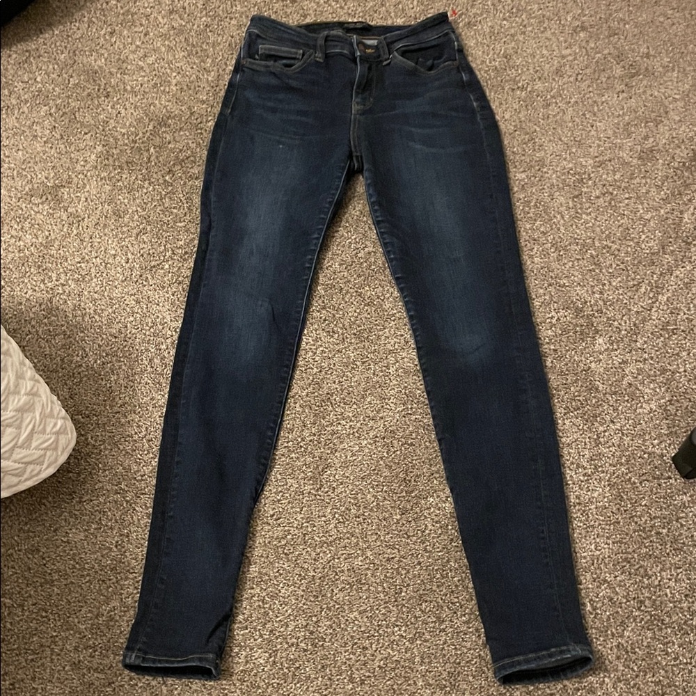 Judy Blue Dark Indigo Skinny Jeans 27